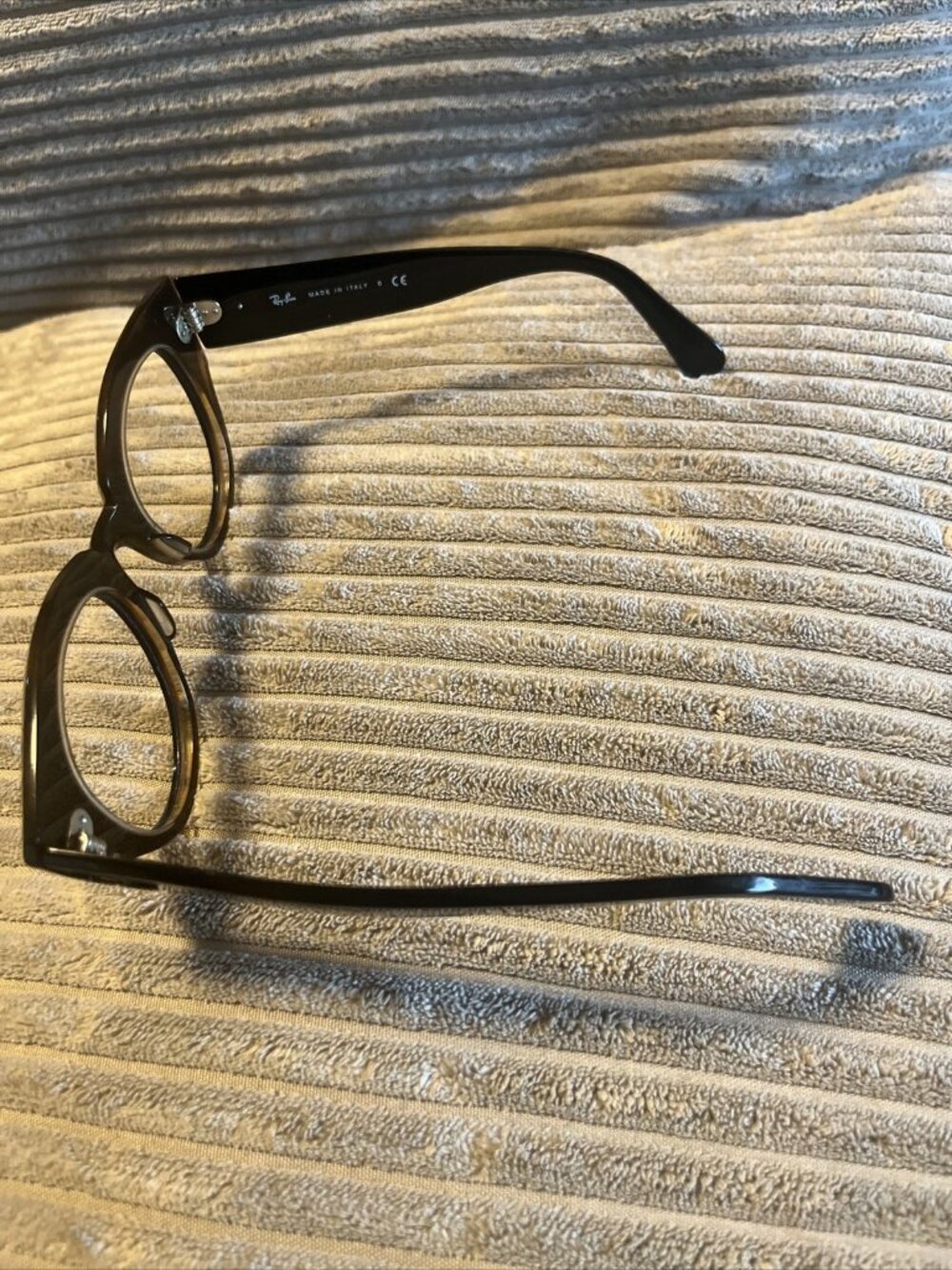 Ray Ban ROUNDABOUT Black RB2192 901/31 47□22 145 3N Frame Italy - Picture 3 of 11